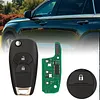 Keyless Entry Remote Flip Key Fob Replacement Compatible for Chevrolet Cavalier