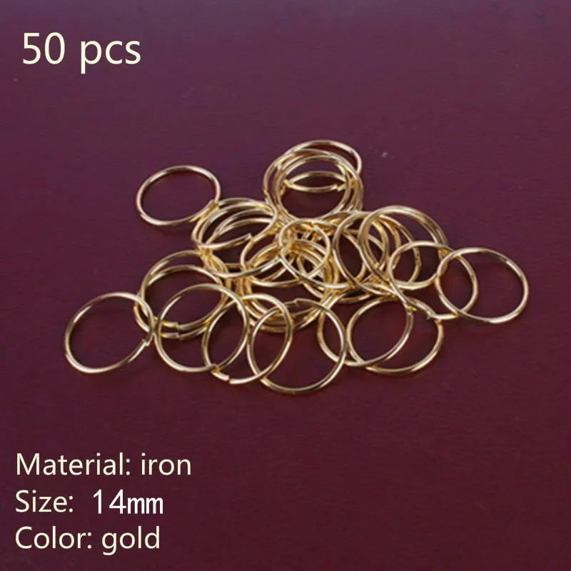 Hair Braid Coin Leaves Retro Colorful Beads Pendant Charms Rings Clip Headband for Pierced Hip-hop Braiders Leaves Accessories