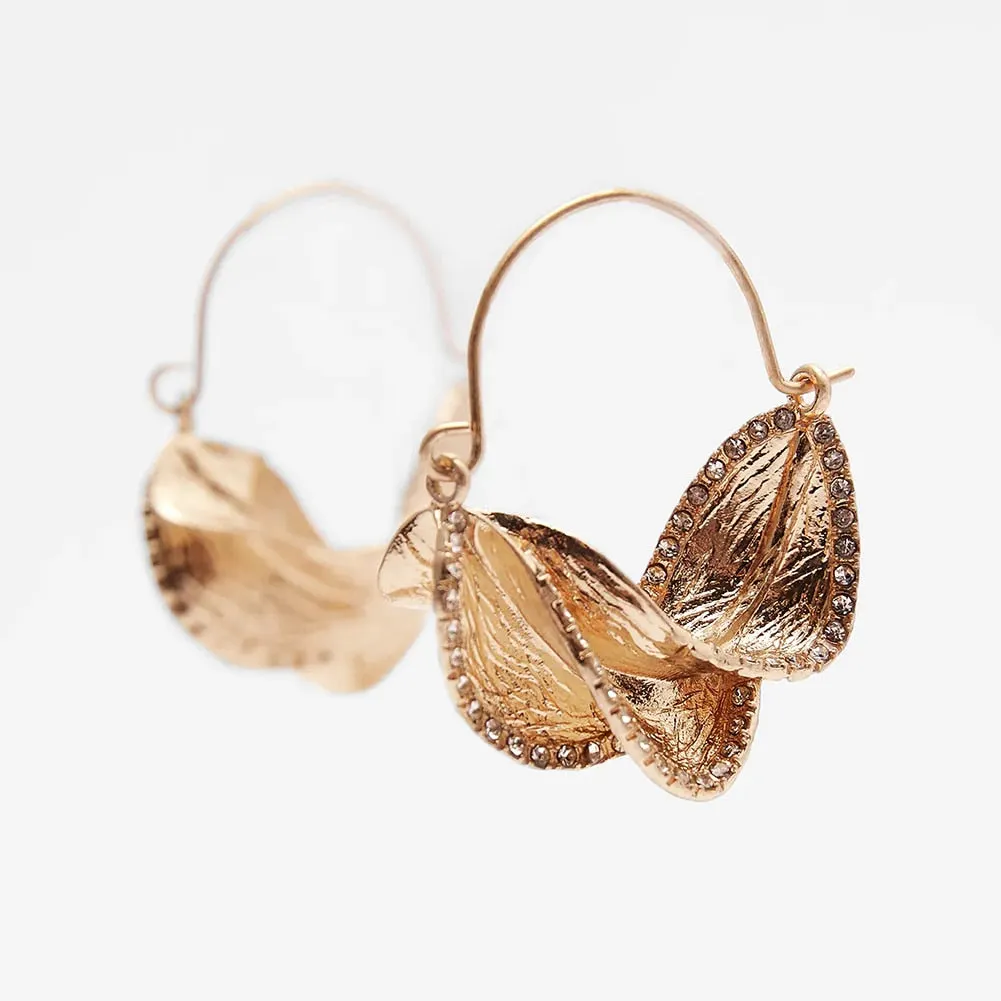 Dvacaman Bohemian Cute Fashion Animal Parrot Bird Drop Earrings Women Shiny Rhinestone Fringed Statement Tassel Earrings Jewelry