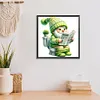 Toilet Gnome-Full Round Diamond Painting 30*30CM