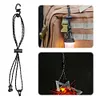 Camping Fan Strap Adjustable Length Tent Lamp Strap with Hook for Camping Picnic