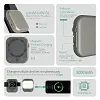 3-in-1 Magnetic Wireless Charger 5,000mAh Magnetic Wireless Power Bank PD20W Fast Charge Magsafe Rechargeable Phone Earphone Watch