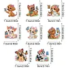 8Pcs Butterfly Puppy Diamond Painting Fridge Magnet Diamond Art Magnets Decals Kit