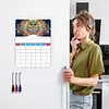 Special Shaped Owl 5D DIY Diamond Painting Monthly Planner Decor Kit
