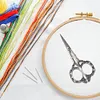 Vintage Stainless Steel Tailor Cross Stitch Scissors Sewing Cutter