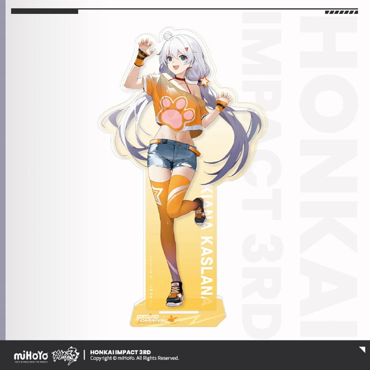 Summer Carnival Series Acrylic Stands [Original Honkai Official Merchandise]