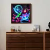 Luminous Hummingbirds-Full Round Diamond Painting