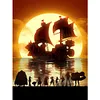 One Piece - 11CT Stamped Cross Stitch 40*56cm/15.75*22.05in