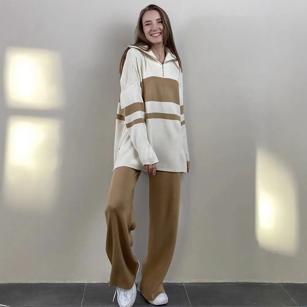 Athvotar Athvotar New Soft Horse Hair V-Neck Hollow Open Shirt Femininity Lazy Wind Buckle Lantern Sleeve Sweater Coat