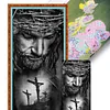 Jesus - 11CT Stamped/Counted Cross stitch 40*80cm