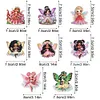 8Pcs Fairy Diamond Painting Fridge Magnet Diamond Art Magnets Decals Kit