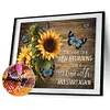 Flower Letter - Full Round/Square Diamond Painting(40x50cm)