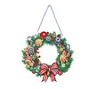 DIY Christmas Wreath Art Acylic Crystal Rhinestone Hanging Craft Kits