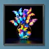 Luminous Butterflies-Full Round Diamond Painting