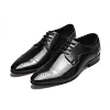 Vintage Business Brogue Oxford Leather Shoes for Men