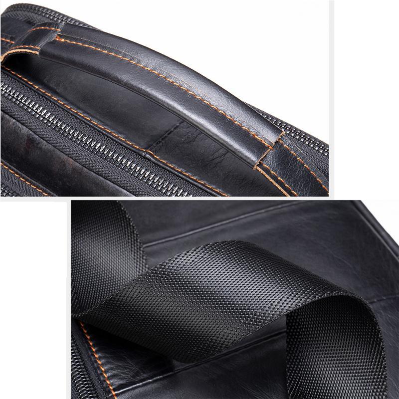 Premium Quality Top-Handled Detachable Sling Strap Multi-Pocket Crossbody Bag