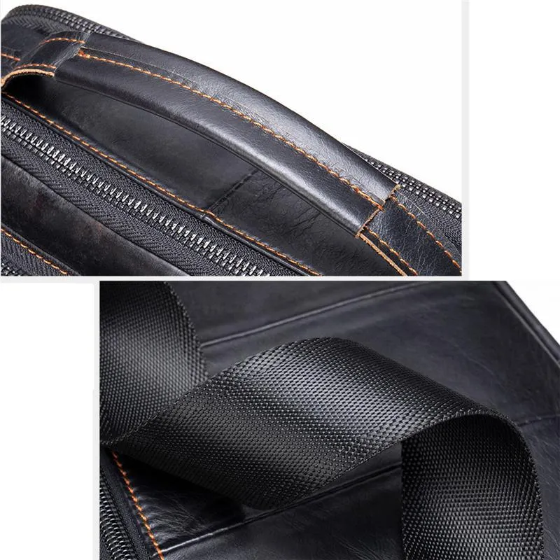 Premium Quality Top-Handled Detachable Sling Strap Multi-Pocket Crossbody Bag
