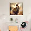 Jesus Lion-11CT Stamped Cross Stitch 40*40cm