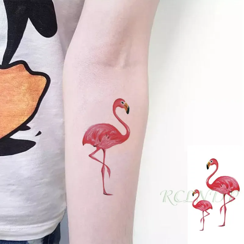 Waterproof Temporary Tattoo Sticker Cute Colorful Cartoon Bear Flash Tatoo Fake Tatto Body Art for Woman Men