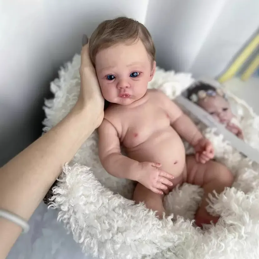 19 Inches Simulation Doll Meadow Handmade 3D Skin Venous Blood Silk Visible