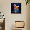 Luminous Flowers-Full Round Diamond Painting