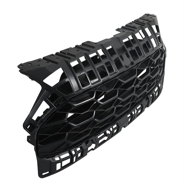 SEBLAFF Front Bumper Upper Grille Matte Black Honeycomb Grill Replacement for 2023 2024 HRV