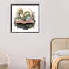 Flying Dragon In Book-Paint by Numbers Acrylic Paintingg 40*40CM(Watercolor)
