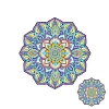 DIY Diamond Painting Double Layer Rotating Fridge Magnet Special Shaped Diamond Art Craft Kit