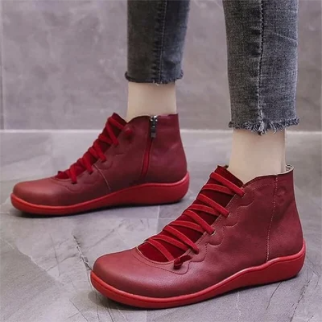 Comfortable leather arch support boots &ndash; Last Day Promotion 50% OFF