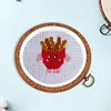 (US Local)Round Embroidery Hoops Circle Cross Stitch Hoop Ring for Quilting Stitching