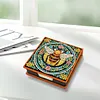 Bee Leather Diamond Painting Memo Pad Holder Mosaic Kit for Adults Beginners