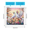 Diamond Painting-DIY Crystal Rhinestone Pigeon(40x40cm)