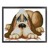 Dog- 9CT Partial Beaded Cross Stitch Kit(39x32cm)