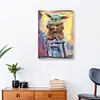 Yoda - 11CT Stamped Cross Stitch - 36*46cm