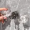 Suction cup electric toothbrush holder punch-free wall-mounted toothbrush rack bathroom toothbrush storage rack