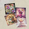 12pcs Diamond Painting Birthday Greeting Card Set with Envelope Daily Wishing Cards for Birthdays Thanksgiving & Special Occasion