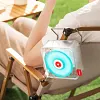 Bingtang Speaker Record Atmosphere Light Multifunctional Wireless Transparent Bluetooth Portable Creative Speaker