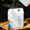 12L Camping Water Jug with Faucet Portable Water Tank for Vehicle Car Camping