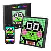 Smart Pixel Display, Programmable 32 x 32 LED Pixel Art Photo Frame APP Controlled Digital Clock Programmable Text Pattern Animation Wall Mount/Desktop Mount for Christmas Game Room Home Office Decoration