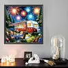 Diamond Painting -DIY Round Drill Campingy(40x40cm)