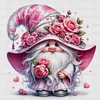 (US Local)Rose Gnome-11CT Stamped Cross Stitch Kit(40x40cm)