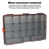 Fishing Tackle Box Fishing Lure Bait Organizer Box Waterproof for Fishing Lovers