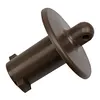 Car Rear Seat Belt Guide Fixing Tie Buckle for S-Class W222 (Brown)