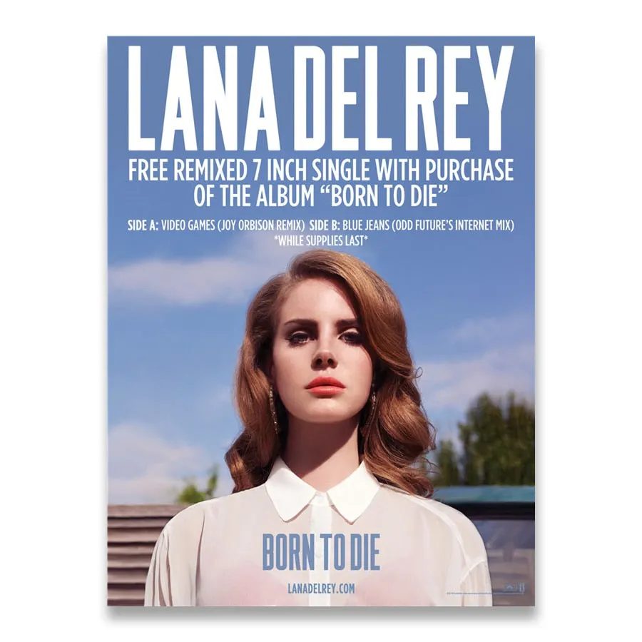 Lana Del Rey Pop Art Wall Art Canvas Painting Poster For Home Decor Posters And Prints Unframed Decorative Pictures