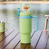 24oz Stainless Steel Whale Fountain Tumbler Perfect for Kids Teens and Adults