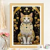Cats - 11CT Stamped Cross Stitch - 30*45cm