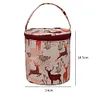 Yarn Crochet Hook Bag Knitting Needles Sewing Tools Tote Case (14.5x14cm)