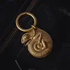 Chameleon Tape Measure 2 Meters Pure Copper Manganese Steel Ruler Core Keychain Outdoor Portable Household Measuring Ruler
