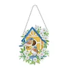 Double-sided Drills DIY Diamond Painting Hanging Flower Wreath Kits
