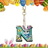 Easter letters-Double Sided Drill-5D DIY Craft Keychain